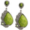 Green Elegant Earrings