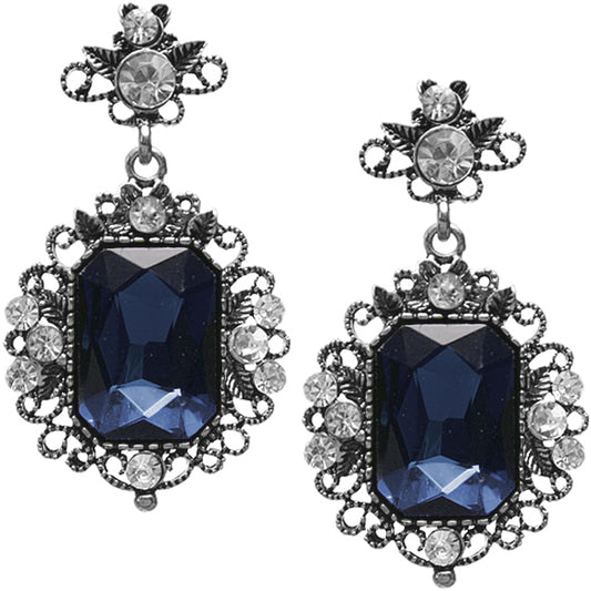 Navy Blue Sexy Earrings