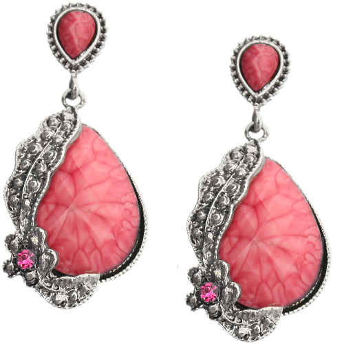 Pink Elegant Earrings